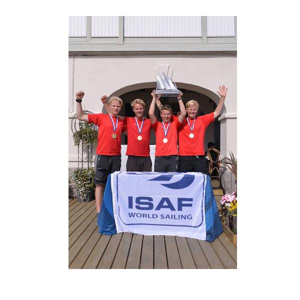Joachim Aschenbrenner Danish team won the 2014 ISAF Youth Match Racing World Championship