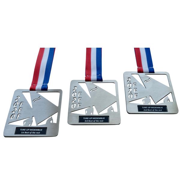 RVS Medailles voor de Finn Zeil klasse -
